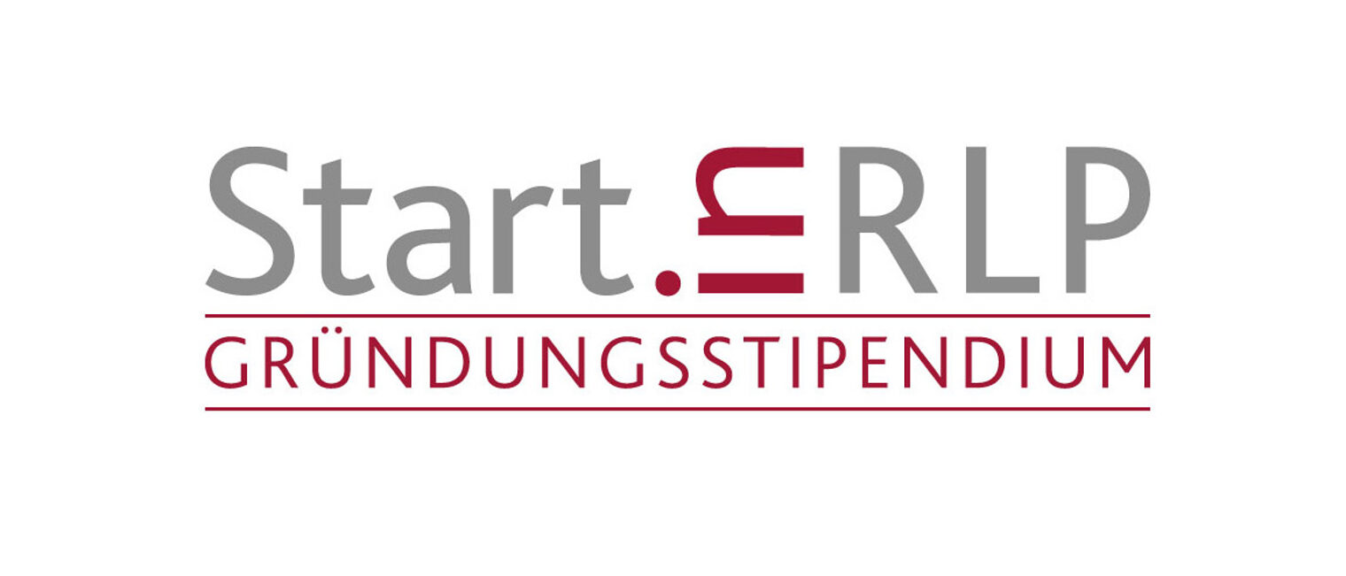 Start in RLP Gründungsstipendium Logo